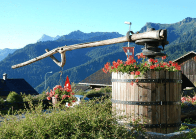 Tonneau à l'hôtel de Torgon