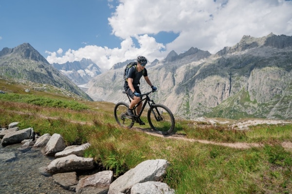 Vtt autour de l'hôtel de Torgon